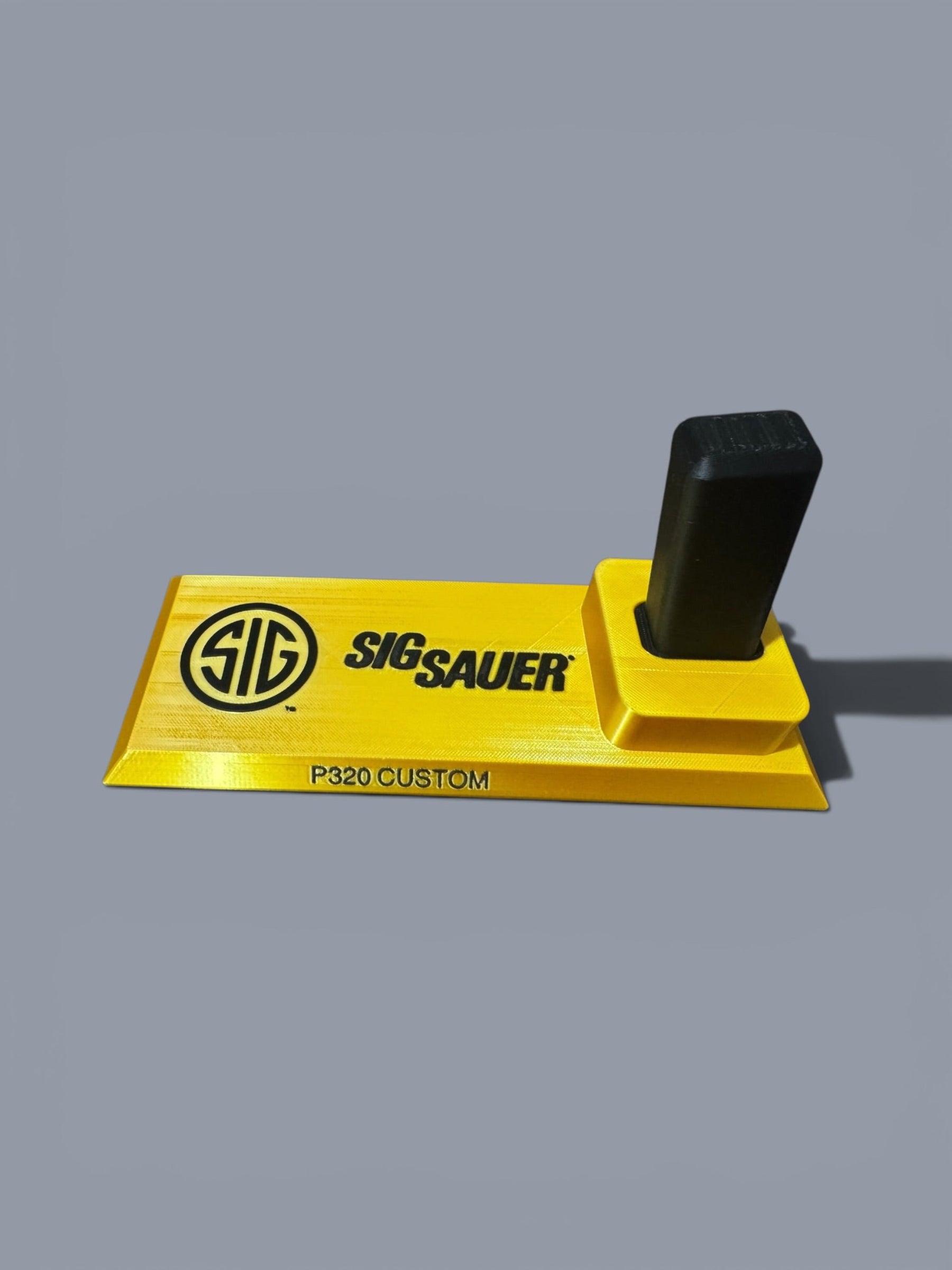 Custom Pistol Display Stand – Personalized with Your Logo, Name & Custom Colors