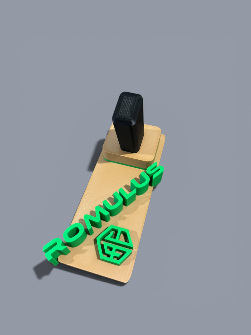 Custom Pistol Display Stand – Personalized with Your Logo, Name & Custom Colors Raised Logo
