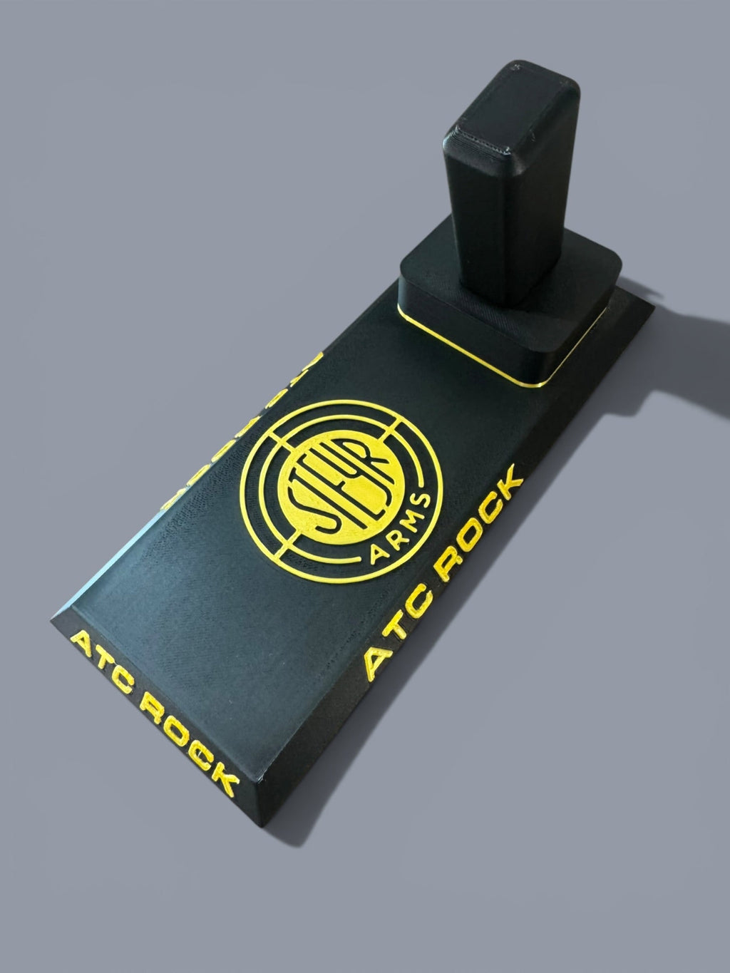 Custom Pistol Display Stand – Personalized with Your Logo, Name & Custom Colors